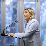 La líder ultraderechista francesa Marine Le Pen