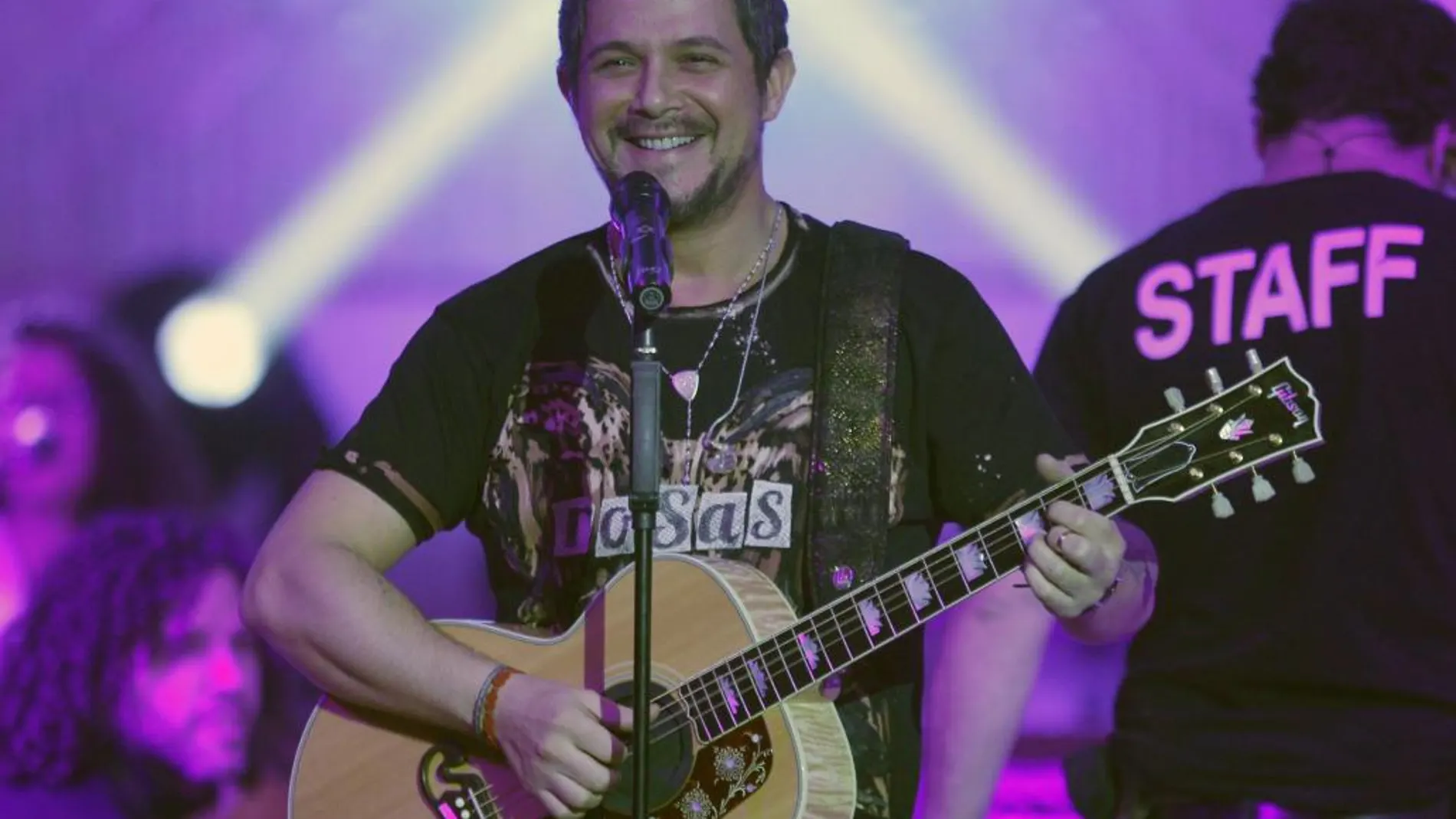Alejandro Sanz, durante un concierto en una imagen de archivo de 2012