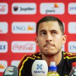 El jugador de la selección belga de fútbol Eden Hazard/Foto: Efe