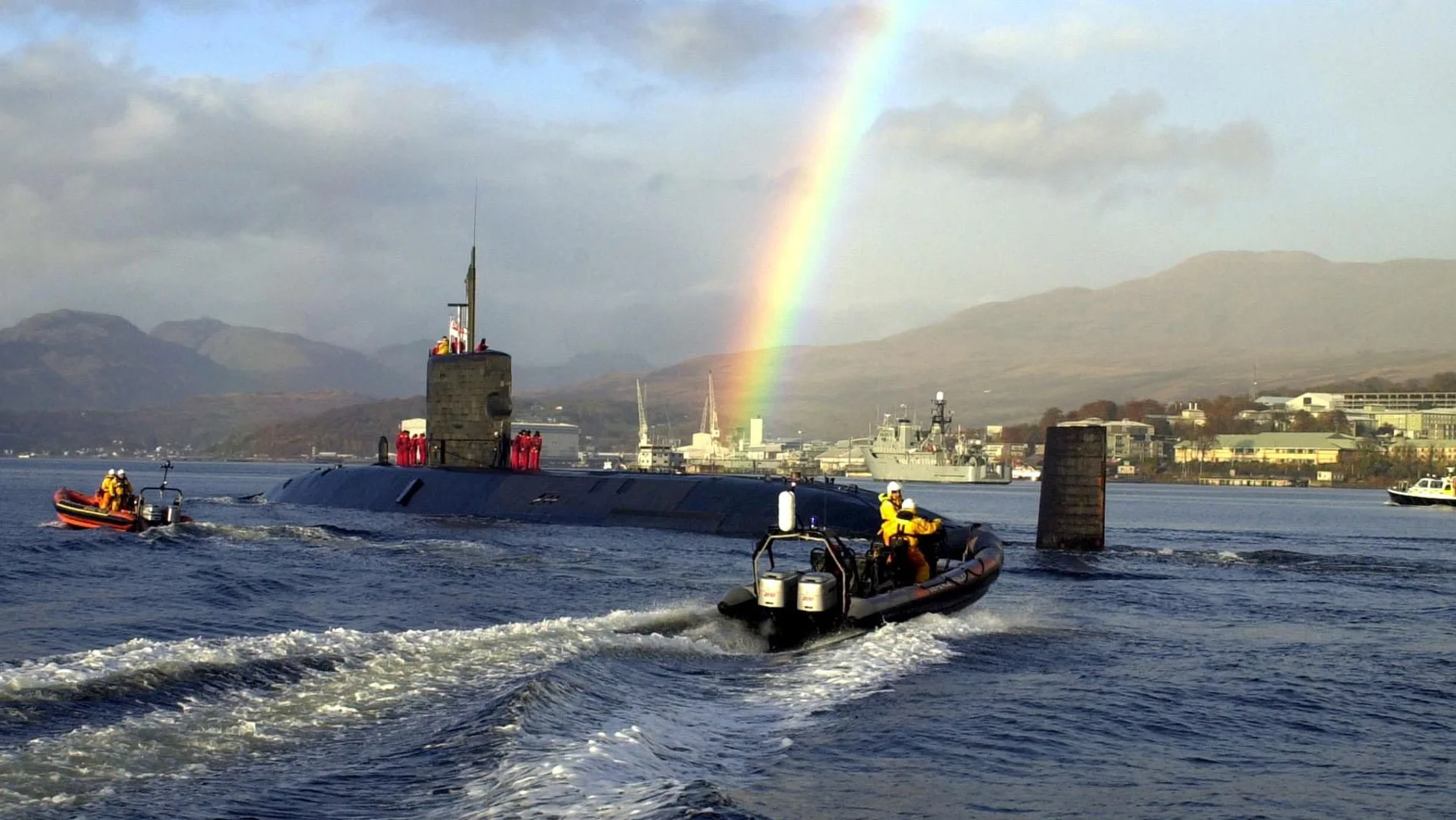 Un submarino Trafalgar en imagen de archivo