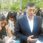 Javier Rodríguez, padre de una de las jóvenes que declaró ayer / Europa Press