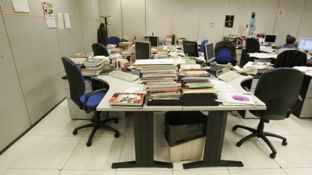 Las oficinas sin un lugar habitual de descarga de programas maliciosos