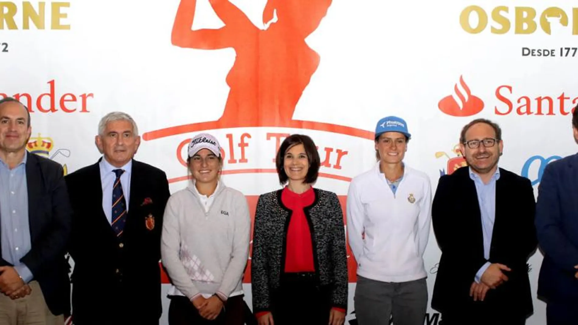 Presentación Santander Golf Tour