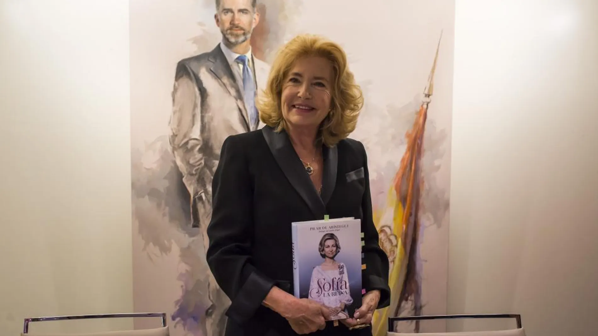 Pilar de Arístegui, en la presentación del Libro "Sofia, La Reina"