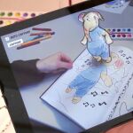 La industria del entretenimiento desarrolla una app que combina la realidad aumentada con los libros para colorear