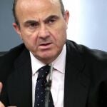 El ministro de Economía, Luis de Guindos