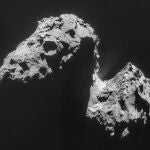 El cometa 67/P Churyumov-Gerasimenko, captado por Rosetta