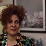 La artista cubana Diamela del Pozo
