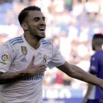 Ceballos celebra uno de sus tantos al Alavés