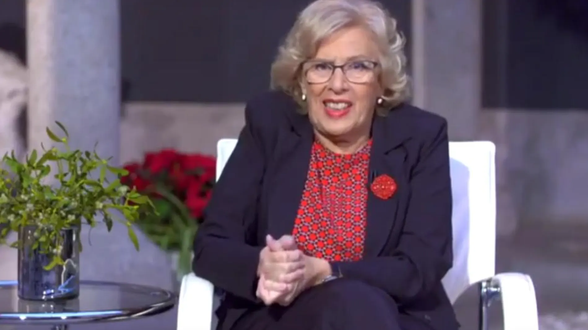 Captura del mensaje de Manuela Carmena/Ayuntamiento de Madrid