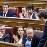 El líder de Ciudadanos, Albert Rivera, ayer en Congreso de los Diputados