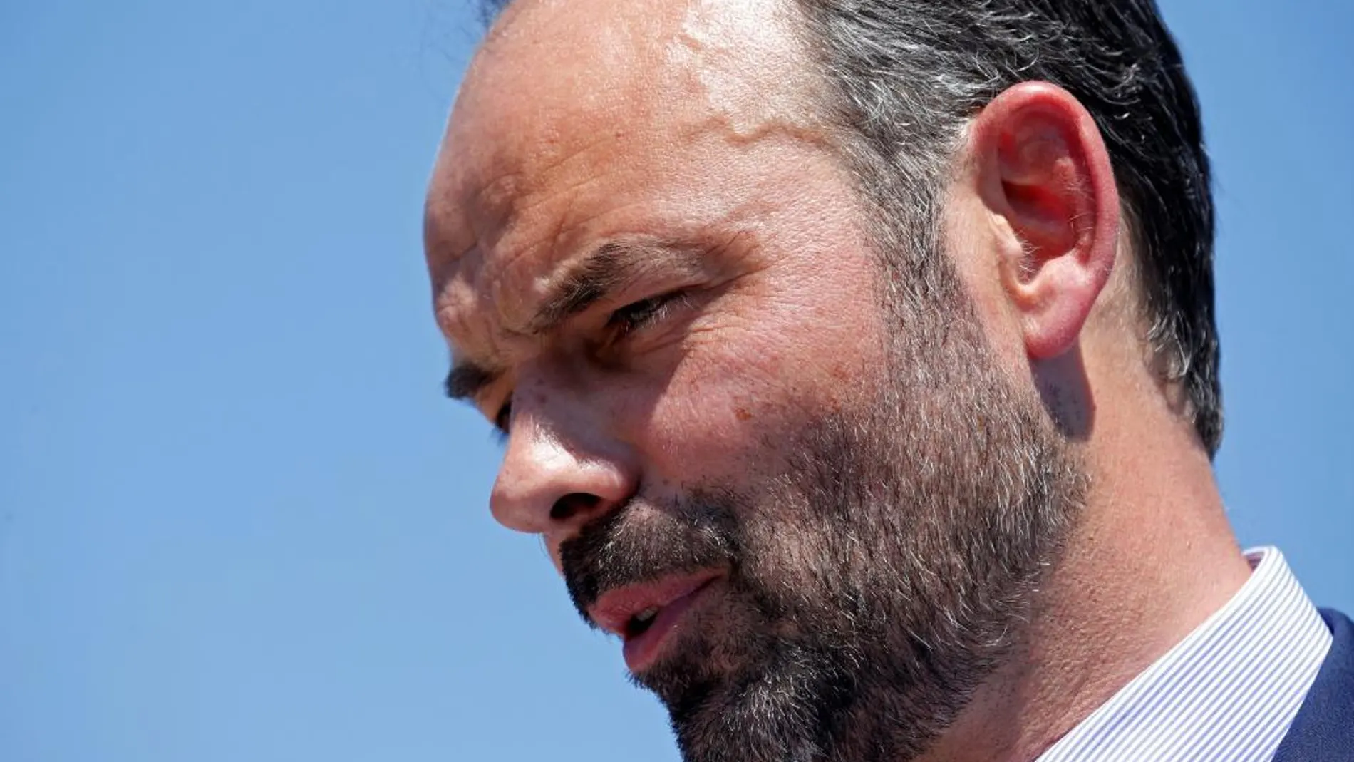 Imagen del primer ministro galo Edouard Philippe