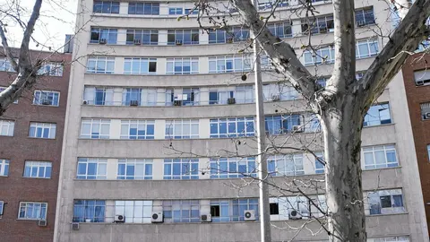 Fachada de la Jiménez Díaz, en Madrid