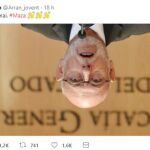 El indignante tuit de los independentistas de Arran: «Hasta nunca, Maza»