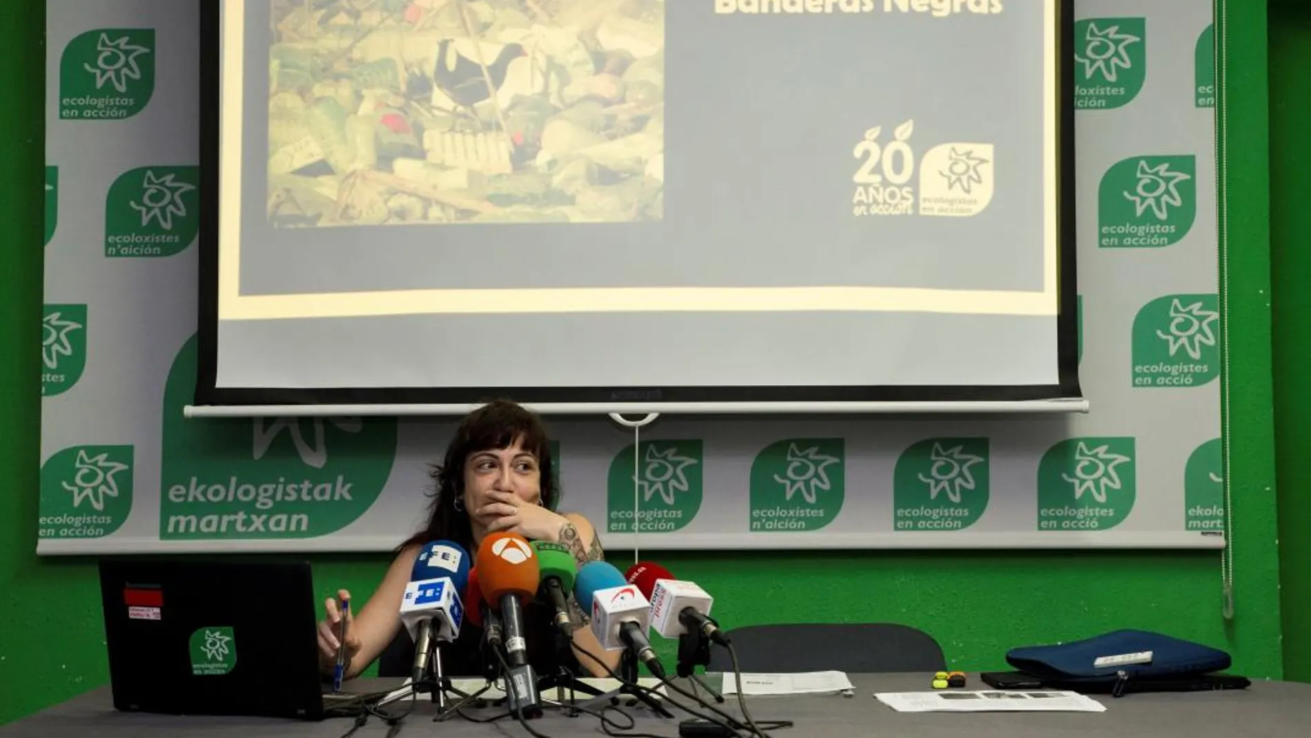 48 playas españolas figuran en el informe 'Banderas Negras 2018' del grupo Ecologistas en Acción. Una más que el año pasado. Foto: EFE