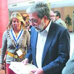 Muñoz y Toscano, en la asamblea de noviembre de 2011 que se cerró en falso