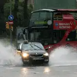 Día de lluvia en Barcelona