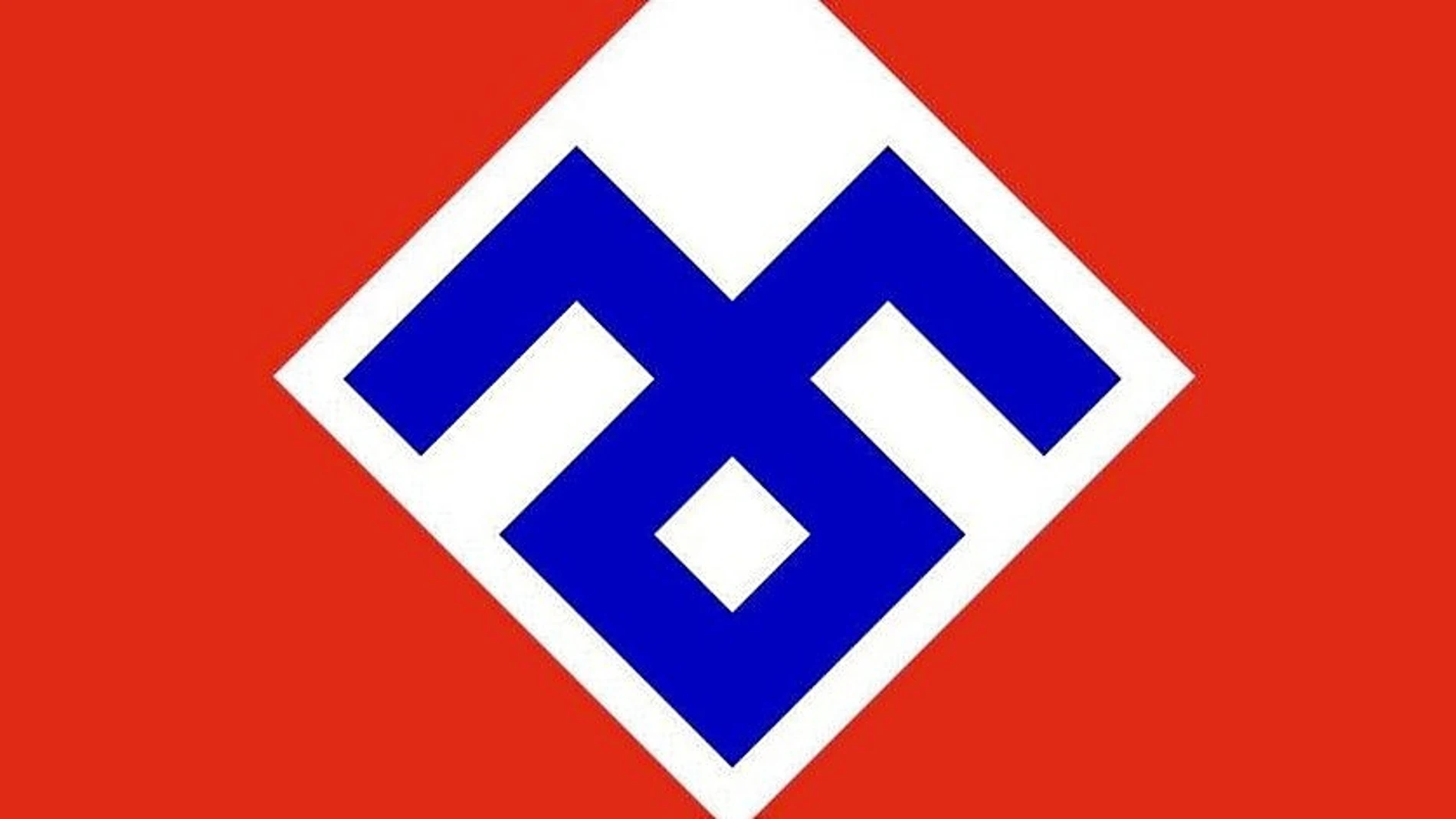 Emblema del partido fascista Reagrupación Nacional Popular, que existió en Francia de 1941 a 1944