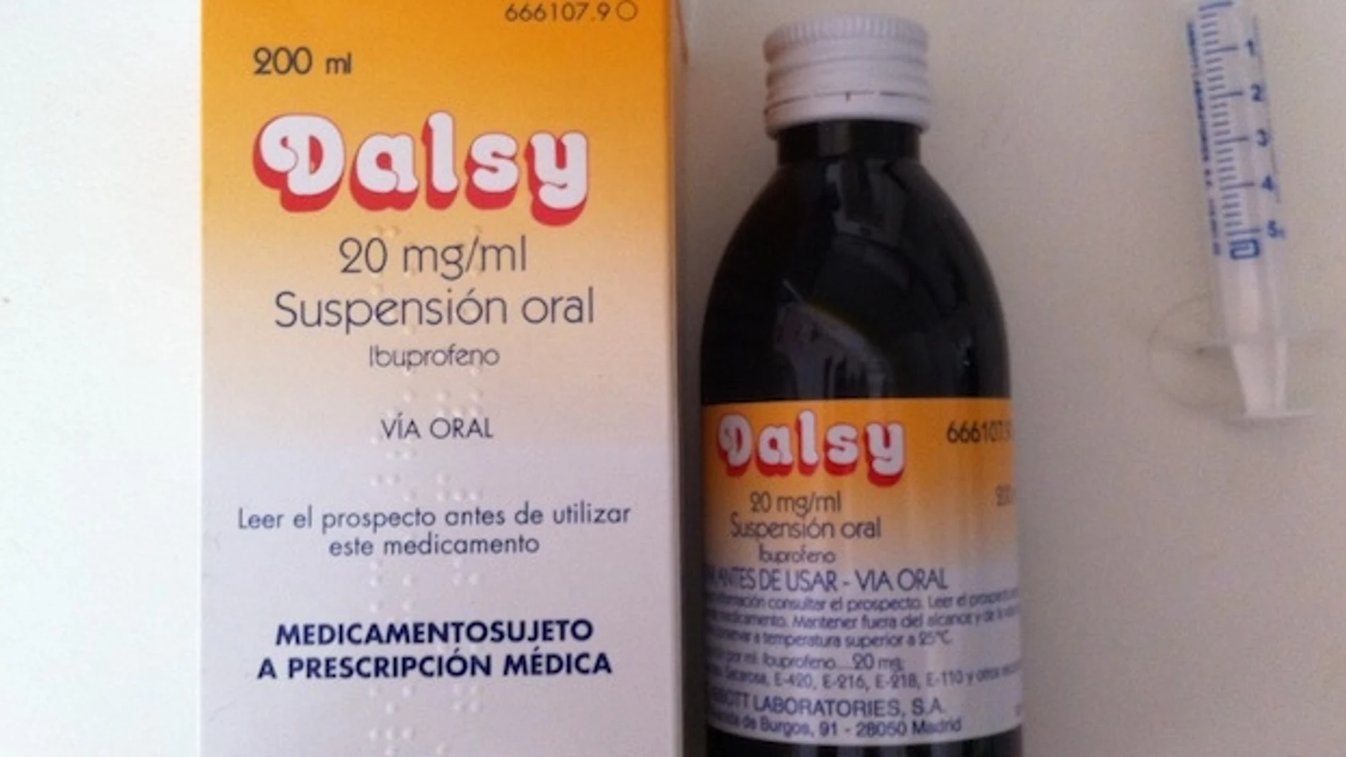 Sanidad no cambiará el prospecto del Dalsy
