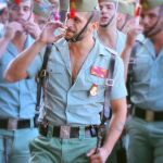 Una de las fotos de legionarios que circulan por las redes.