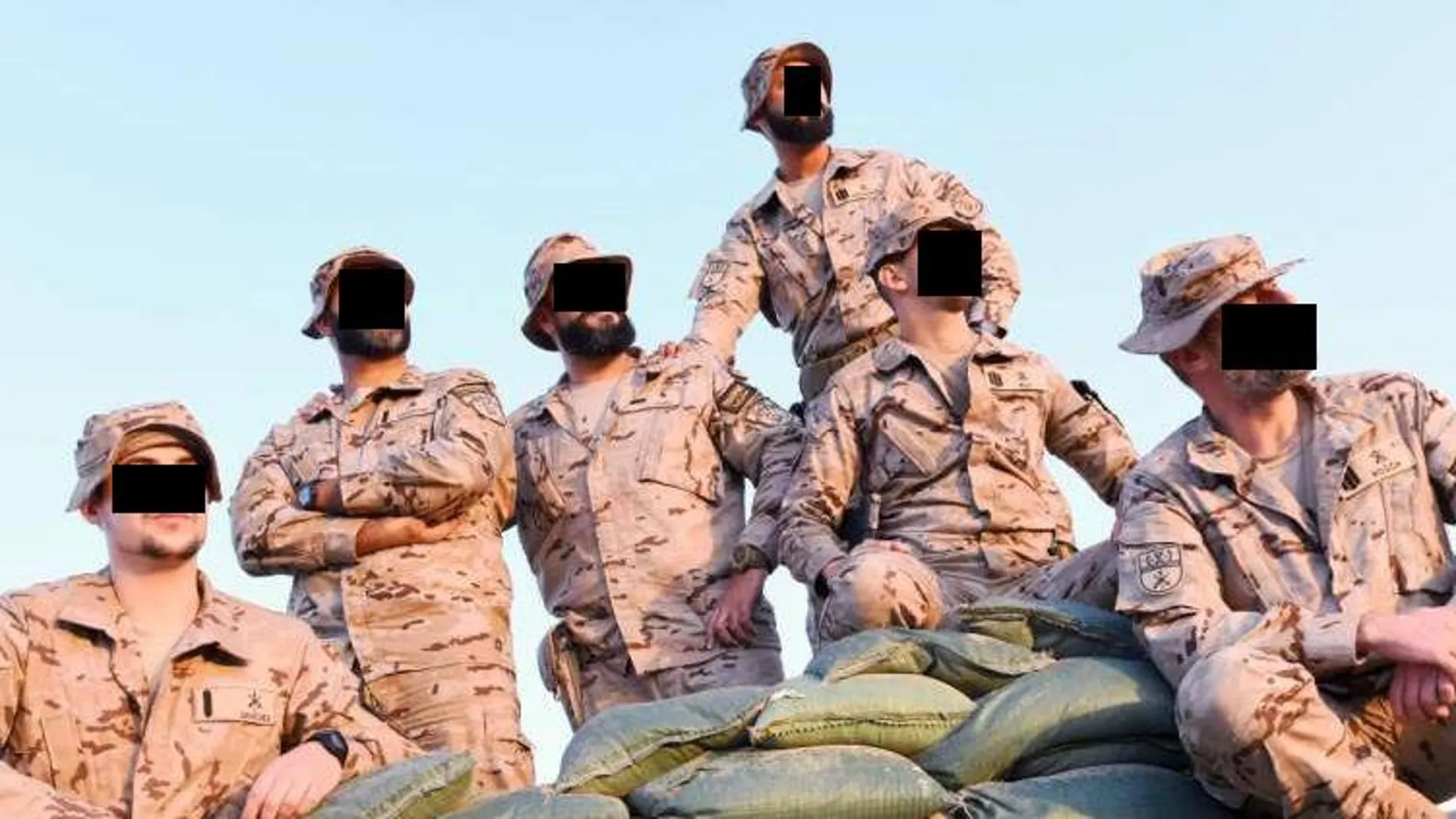 Los «facilitadores» españoles desplegados en la base militar de Irak
