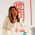 Susana Díaz se presentará a la investidura como la fuerza más votada, pero sin respaldo suficiente para ser reelegida (Foto: Manuel Olmedo)