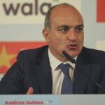 El expresidente de la Federación Catalana de Fútbol Andreu Subies, en una imagen de archivo de la FCF