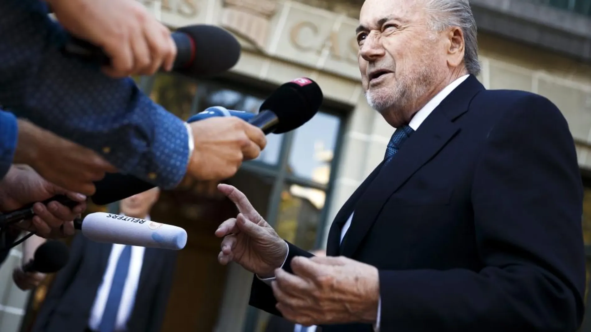 El ex presidente de la FIFA Joseph Blatter