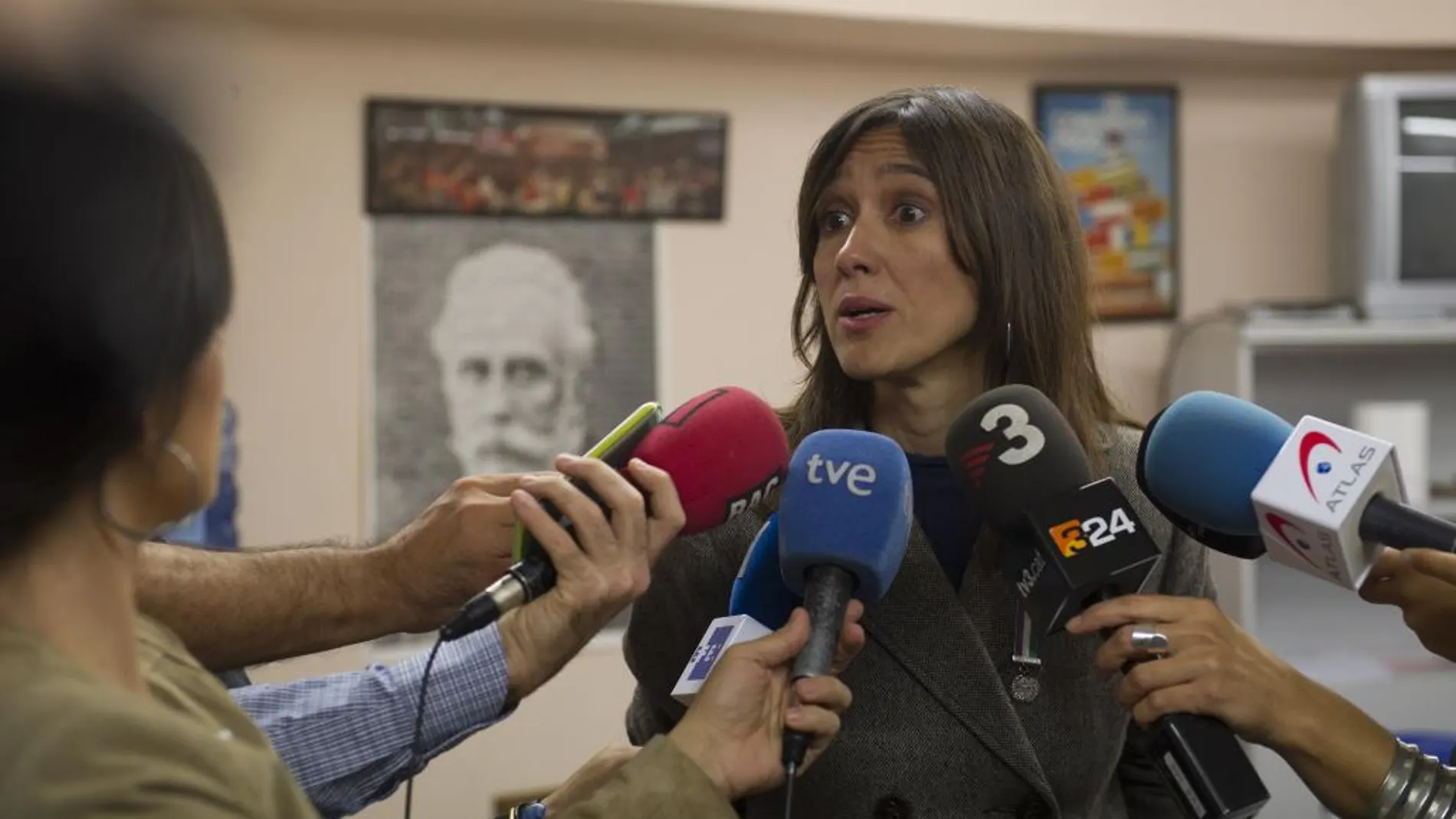 Nuria Parlón, alcaldesa de Santa Coloma de Gramanet, el noveno municipio más poblado de Cataluña.