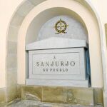 Cripta del Momumento de los Caídos, en Pamplona, lugar del que el general Sanjurjo fue exhumado a finales de 2016 / Twitter