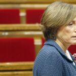 La presidenta del Parlament, Carme Forcadell