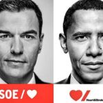 Parecidos razonables entre la campaña del PSOE con Obama y con la fundación Heart&amp;Stroke