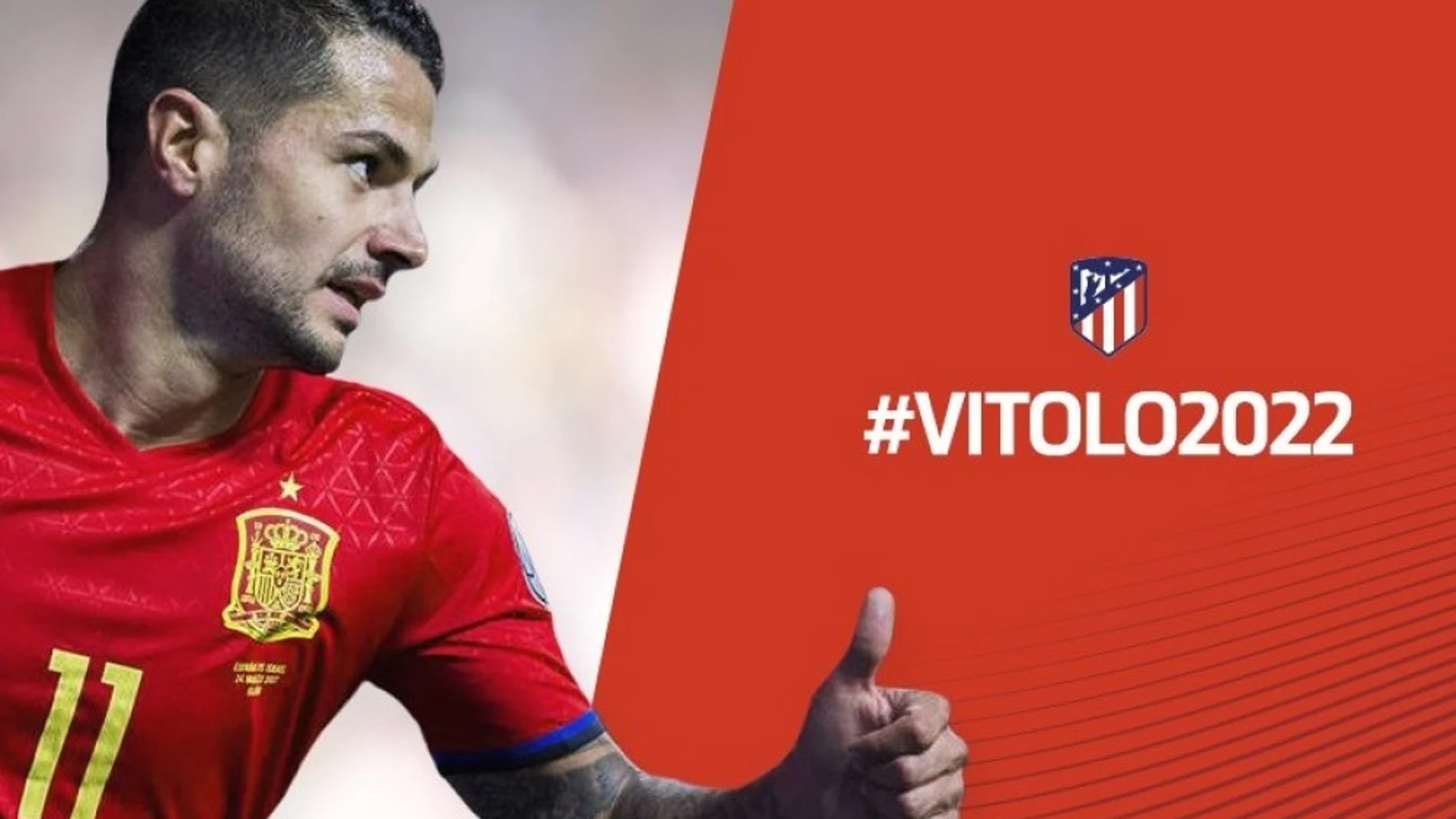 Vitolo, nuevo jugador del Atlético de Madrid