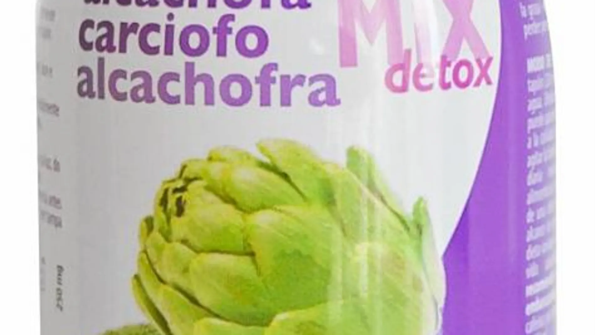 El calorímetro: 1 botella de batido detox alcachofa (330ml)