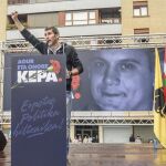 Manifestación celebrada en agosto en Galdakao, Bizkaia, convocada por la izquierda abertzale, para protestar por la política penitenciaria tras la muerte del preso de ETA Kepa del Hoyo de un infarto en la prisión de Badajoz