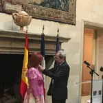  Karmen Garrido distinguida con la Medalla de Chevalier de L’Ordre Du Mérito de la República Francesa