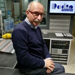 Alfredo Matesanz, en los estudios de Radio Segovia