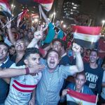 Los seguidores de Egipto se volvieron locos y se lanzaron a las calles de El Cairo para celebrar la clasificación mundialista