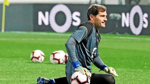 Casillas, como en los viejos tiempos