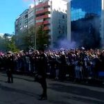 Así recibió la afición blanca al Real Madrid