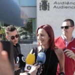 La presidenta en funciones de la Diputación de Valencia, Maria Josep Amigó, acudió el pasado viernes a declarar en la causa Divalterra