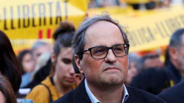 El presidente de la Generalitat, Quim Torra. Foto: Efe