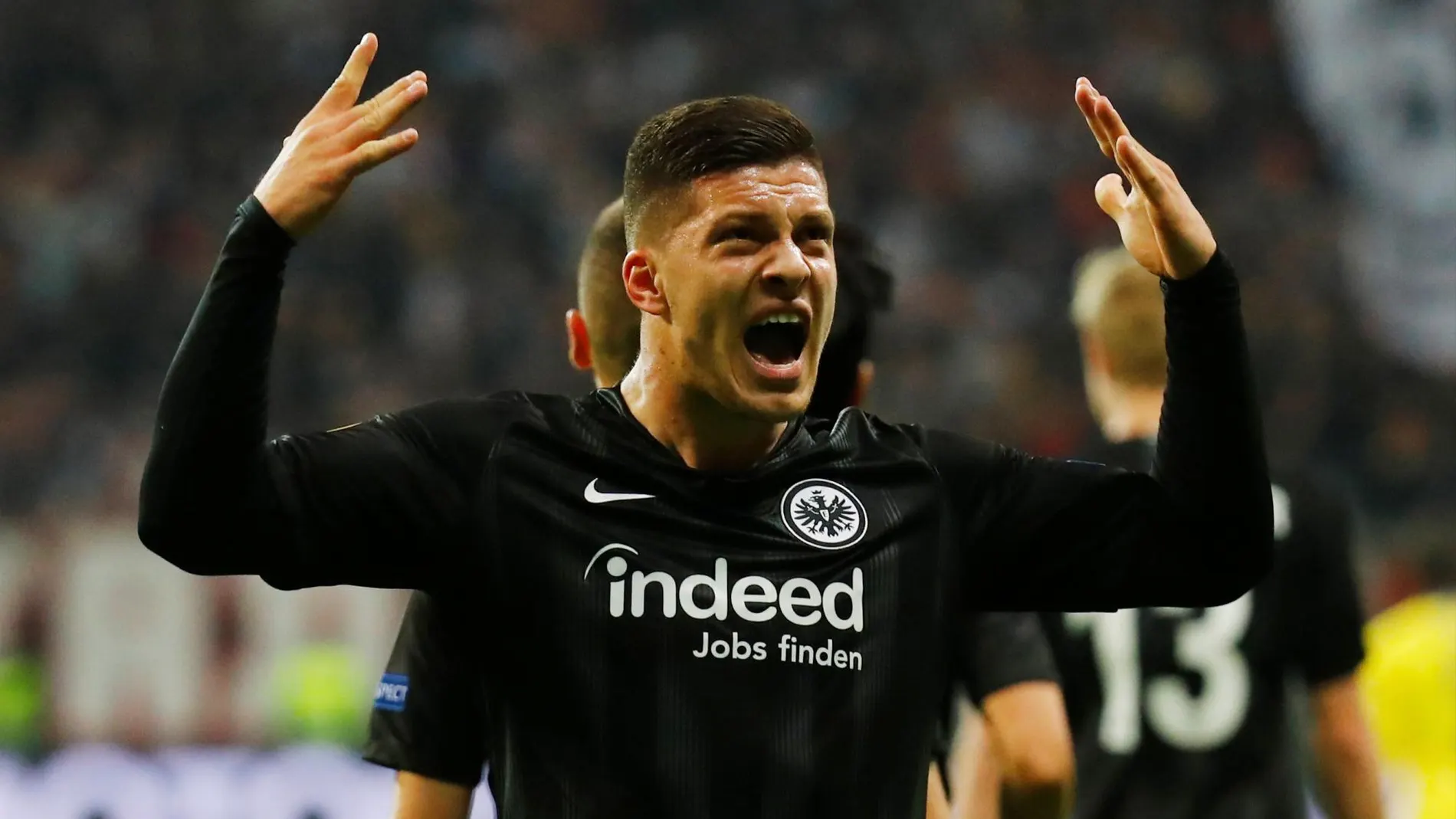 Jovic, el delantero que quiere el Real Madrid