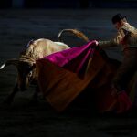 Adrián Henche, ayer, en Las Ventas