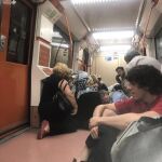 Pánico en el Metro por un disparo tras una pelea de bandas latinas