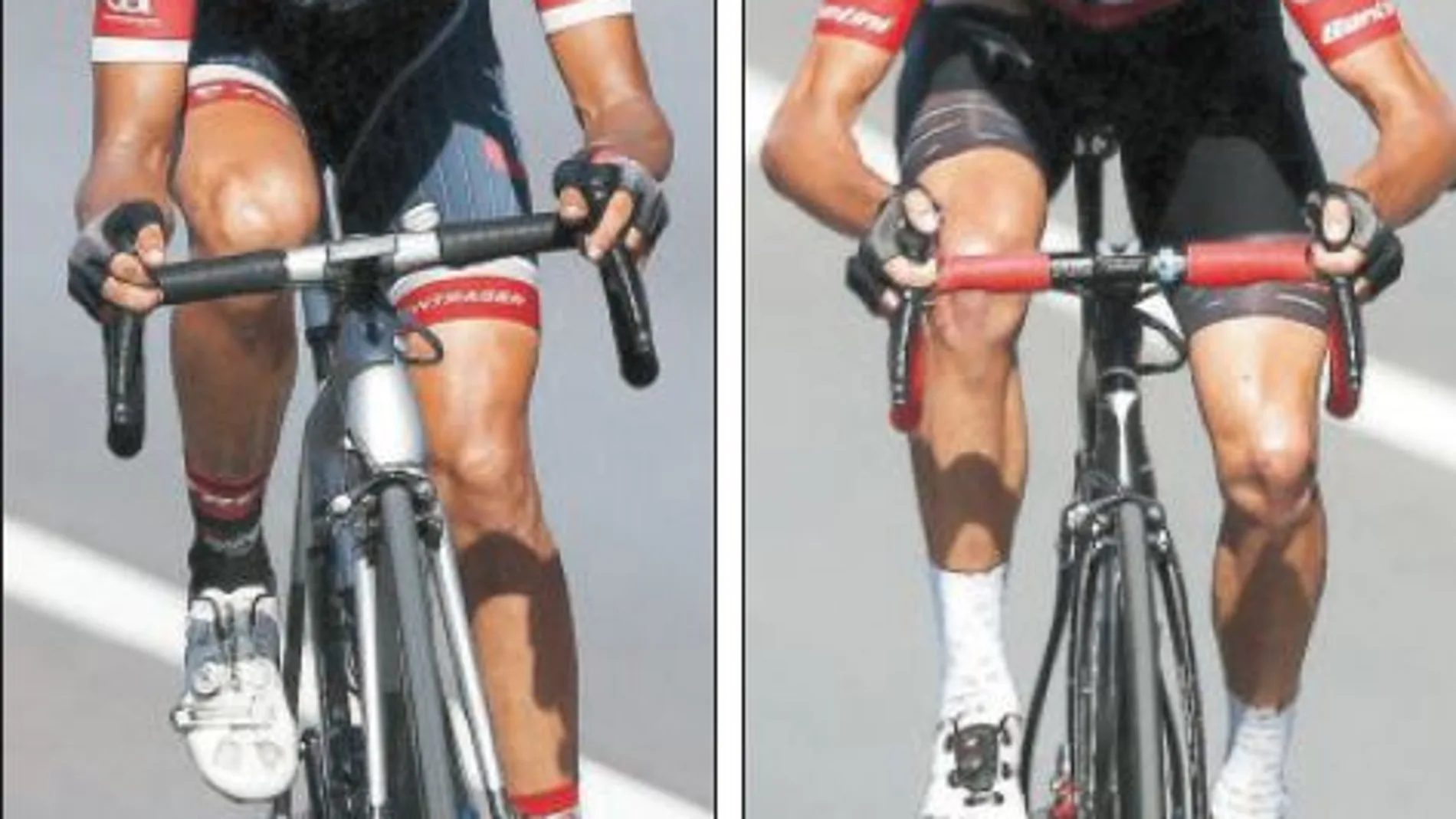 Contador consiguió recortar tiempo a los favoritos. Froome logró conservar el maillot rojo a pesar de sus dos caídas camino de Antequera