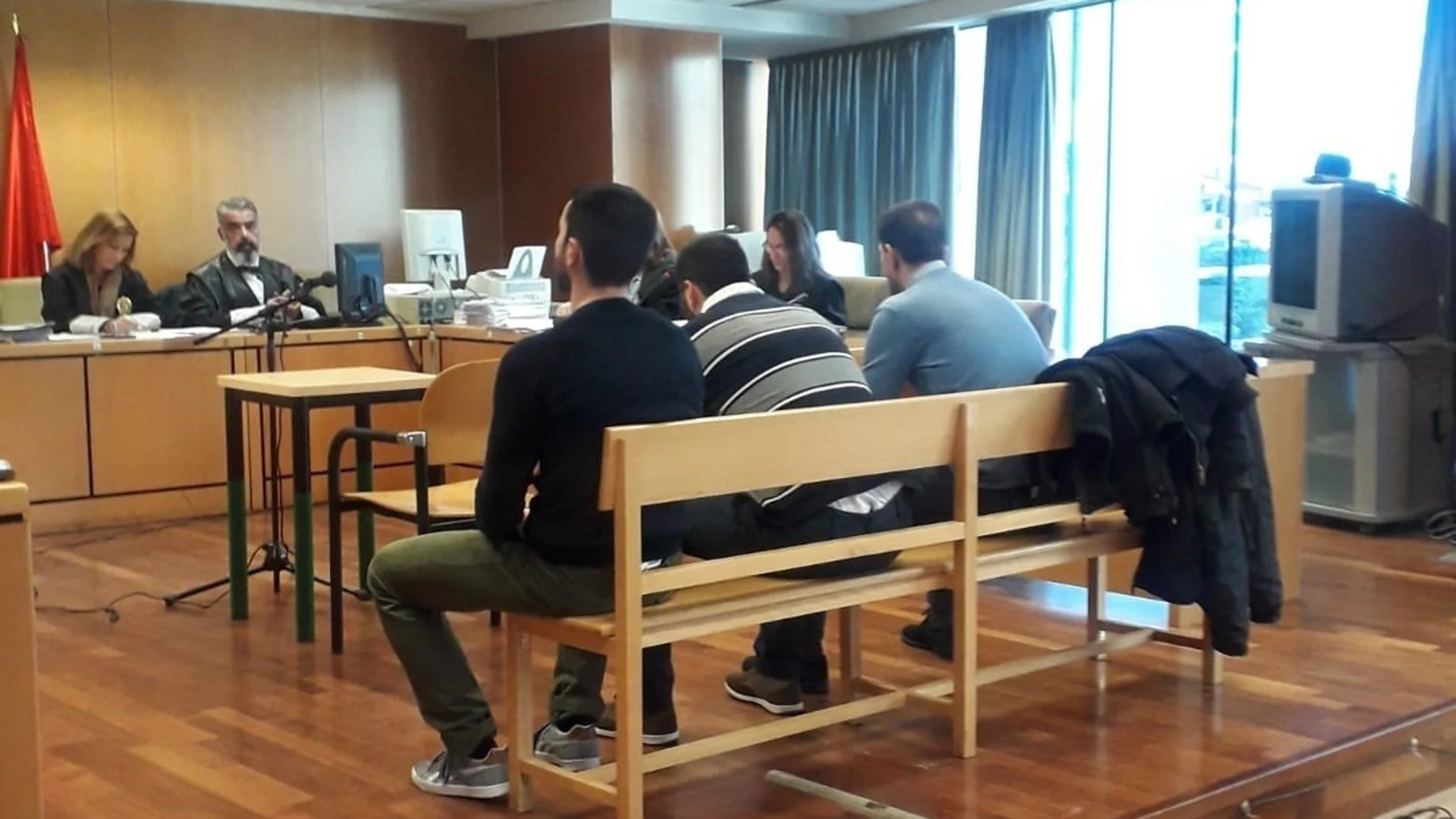 Sesión judicial del pasado día 15 a la Manada de Villalba