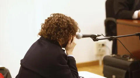 El administrador único de Rojadirecta, Igor Seoane, ha sido detenido. En la imagen, declarando por otra causa.
