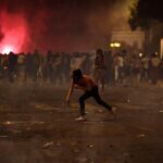 Disturbios en los Campos Elíseos tras la victoria de Francia / Foto: Efe