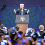 El presidente norteamericano, Donald Trump, recuperó su retórica más fiera contra los supuestos daños de la globalización en Estados Unidos